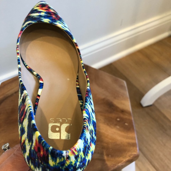 Joe’s Jeans Multicolor High Heels - Size 6.5 - Picture 8 of 15